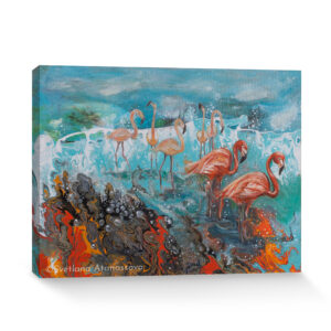 The Ethereal World of a Flamingo