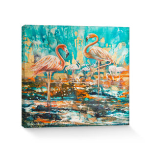 The Ethereal World of a Flamingo II